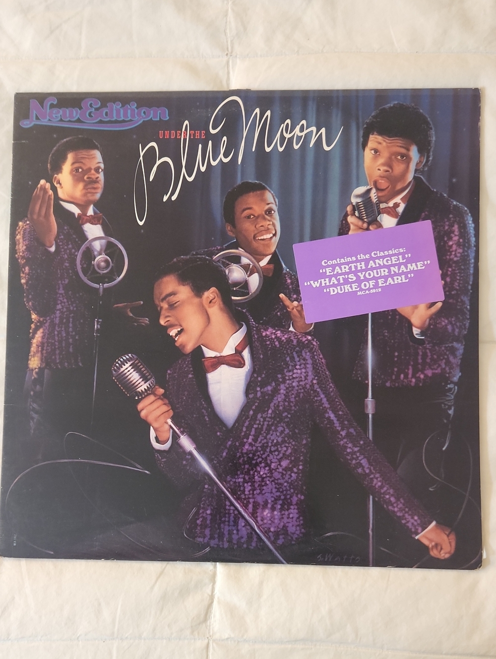 New Edition: Under The Blue Moon -- DJ COPY NEVER PLAYED! SECRET STASH! BEST!!!